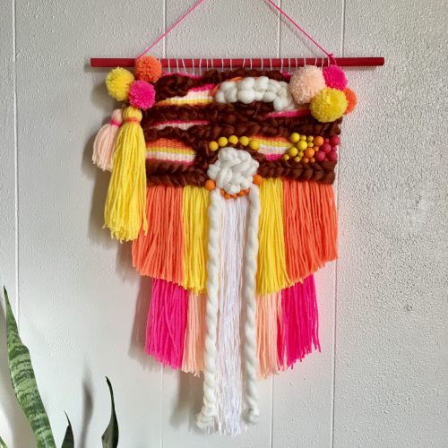 Hippie Color Weaving Wall Hanging