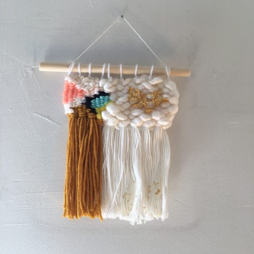 Two Face Weaving Wall Hanging